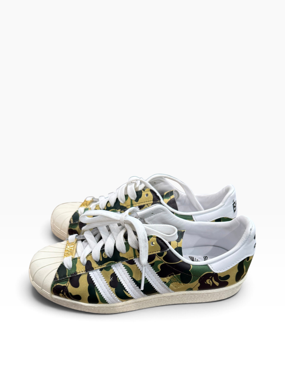 BAPE adidas Superstar 80s ABC Camo GZ8981 Men's 5.5 / Women's 6.5